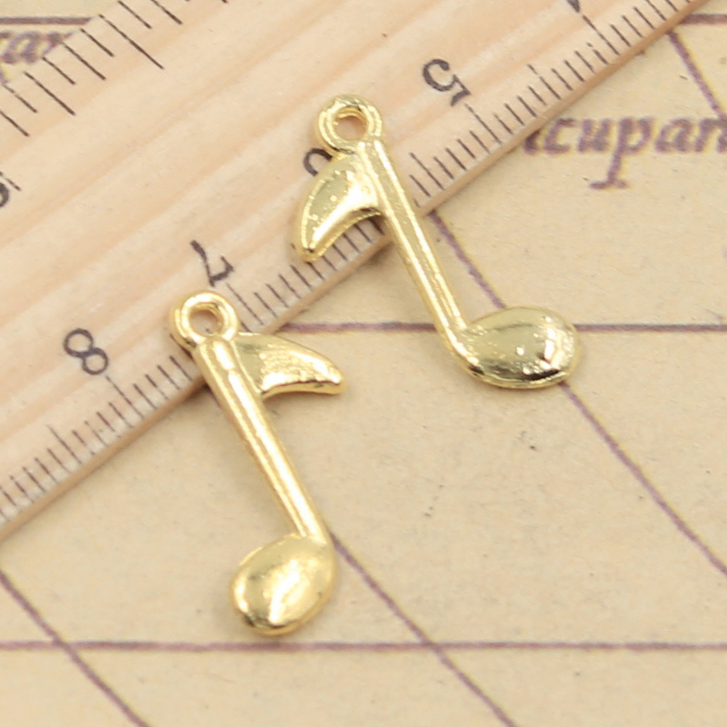 20pcs Charms Musical Note 23x1 - Jewelry Making Notes reseña y precio