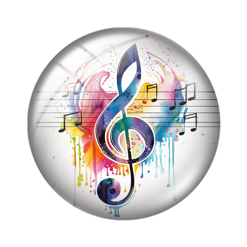 Watercolor Music Note 12/18/20 - Jewelry Making Notes reseña y precio