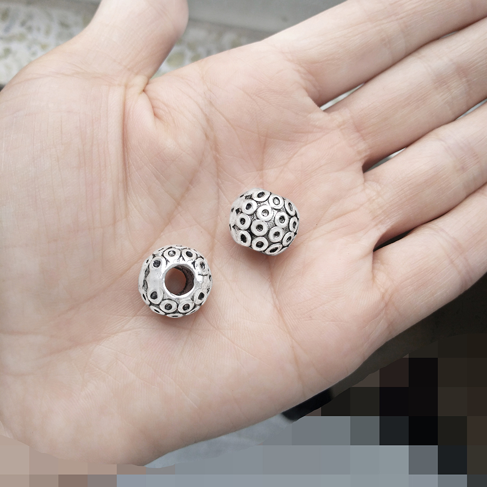 Beads 14mm DIY Large 5mm Hole  - Jewelry Making Rivets reseña y precio