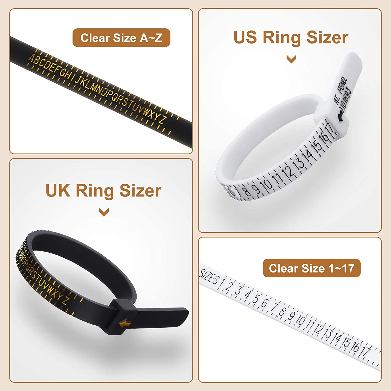 11 Pieces Of US UK Ring Mandre - Jewelry Making Hammer reseña y precio