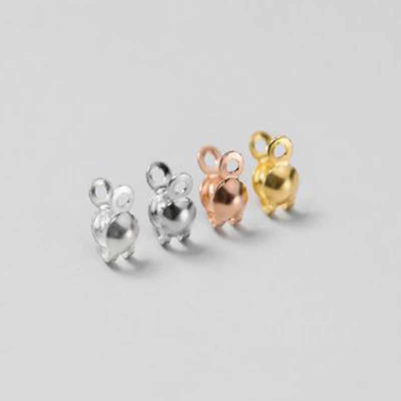 4pcs Genuine Real Pure Solid 9 - Jewelry Making Factory reseña y precio