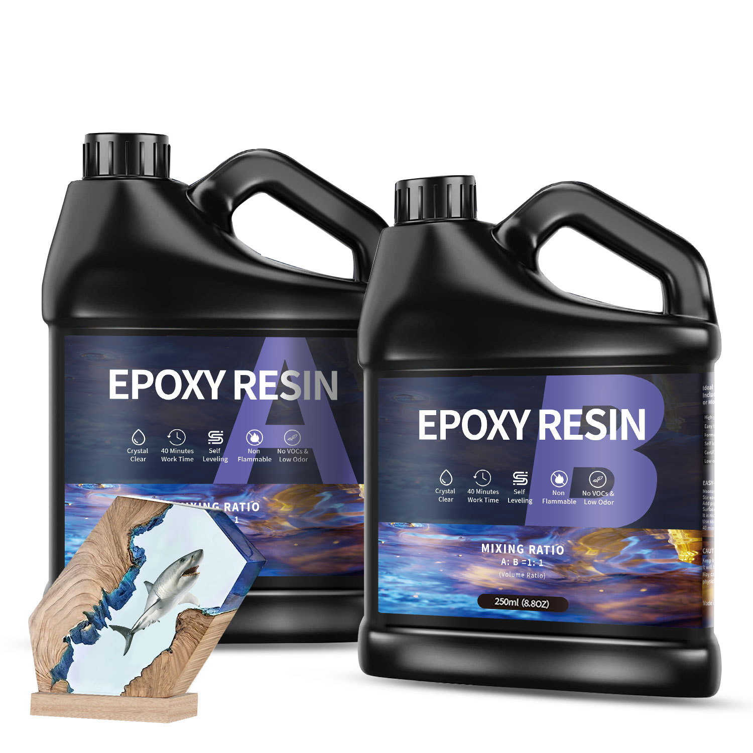 500g/1000g  AB Epoxy Resin Glu - Jewelry Making Tutorial reseña y precio