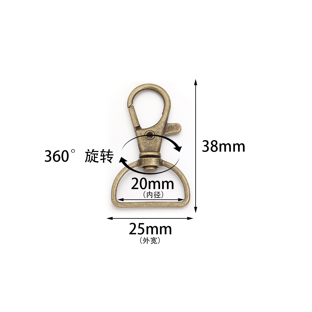 10pcs/lot Metal Swivel Clasps  - Jewelry Making Factory reseña y precio