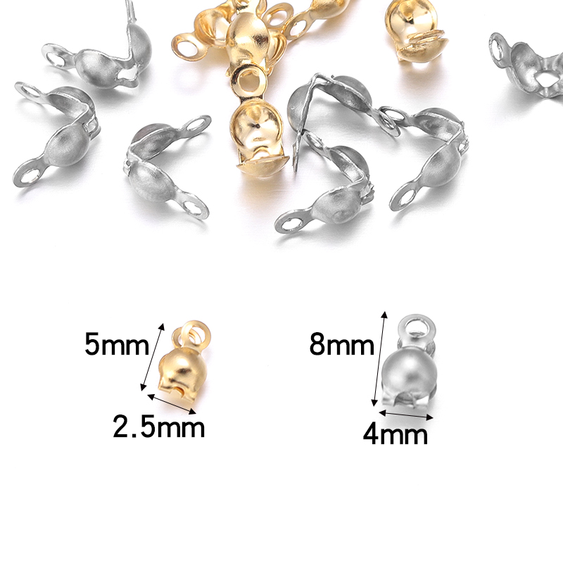 50pcs Stainless Steel Connecto - Jewelry Making With Beads reseña y precio