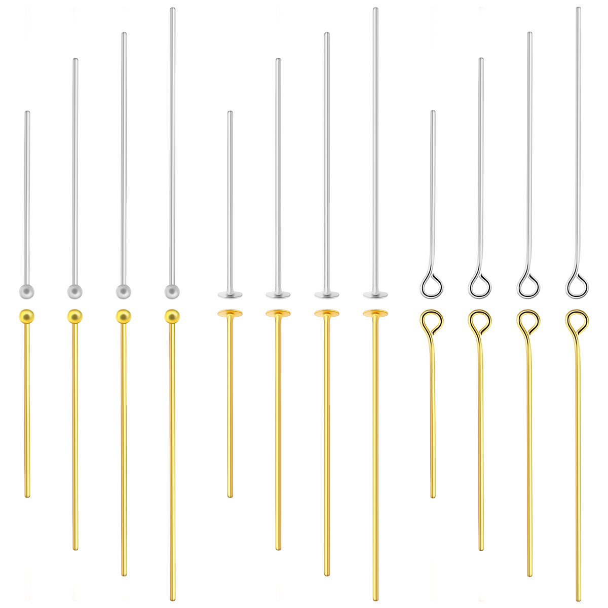 50-100pcs Stainless Steel Flat - Jewelry Making Rivets reseña y precio