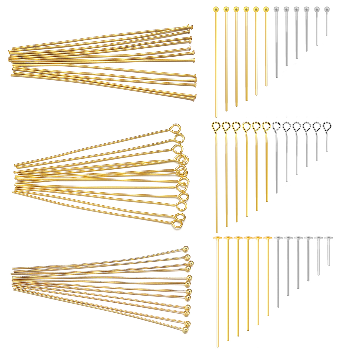 50-100pcs Stainless Steel Flat - Jewelry Making Rivets reseña y precio