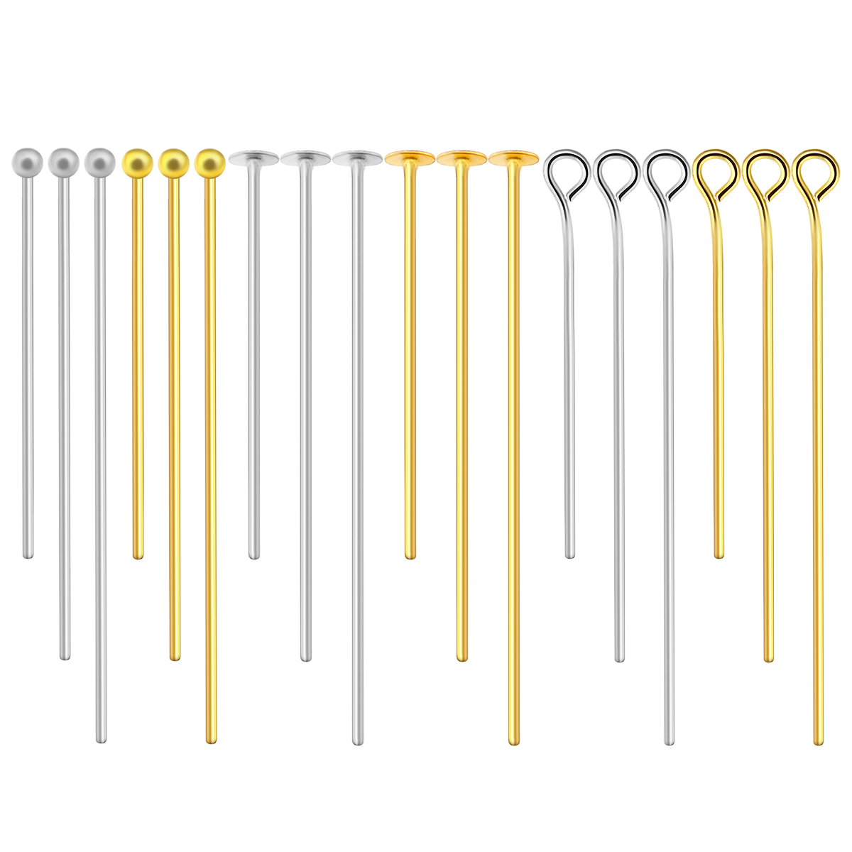 50-100pcs Stainless Steel Flat - Jewelry Making Rivets reseña y precio