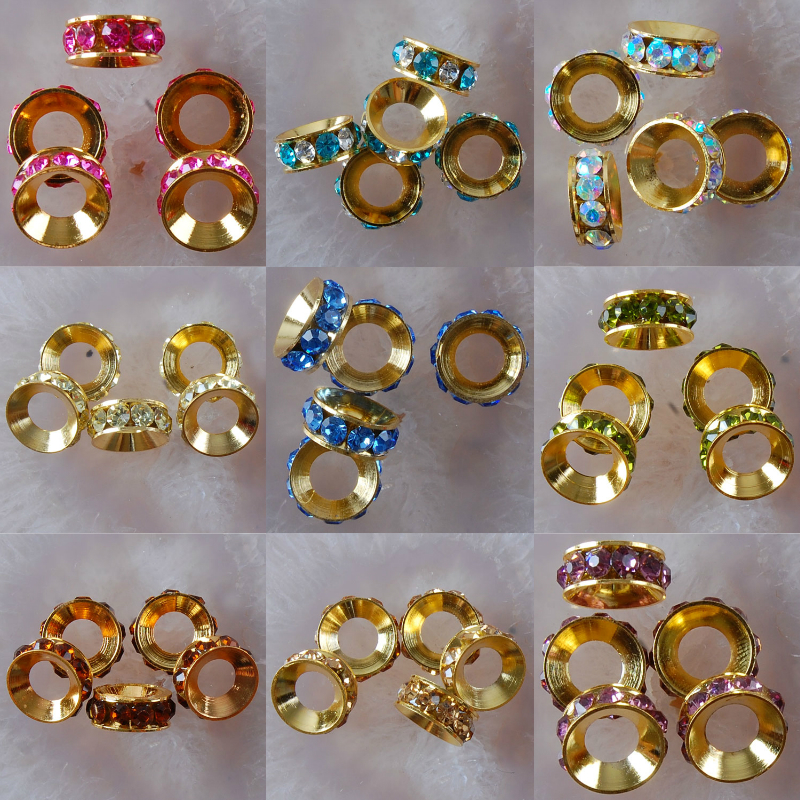 5Pcs 4x10mm Multicolor Crystal - Jewelry Making Classes reseña y precio