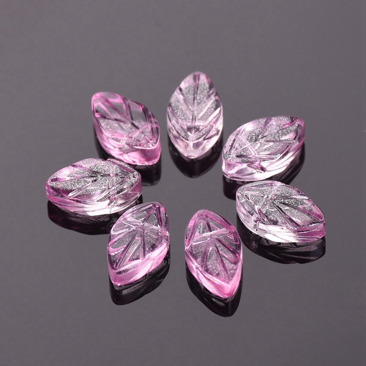 20pcs 11x7mm Oval Leaf Shape C - Jewelry Making Drill reseña y precio