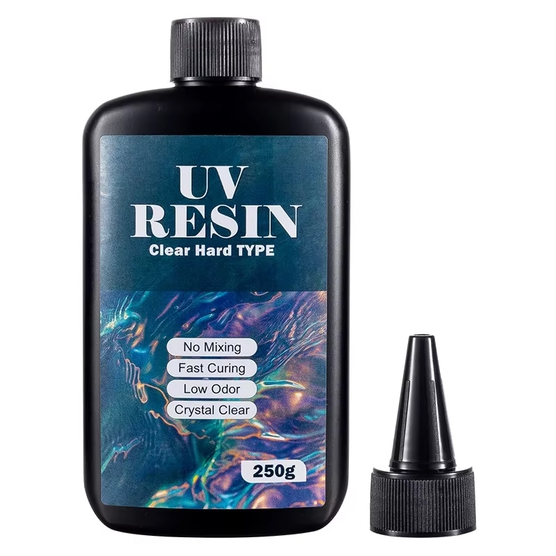 100g/250g Clear UV Resin Hard  - Resin Mold Jewelry reseña y precio