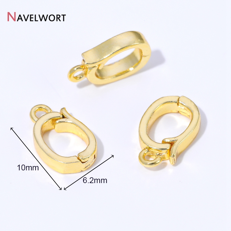 14K/18K Gold Plated Brass Meta - Jewelry Making Factory reseña y precio