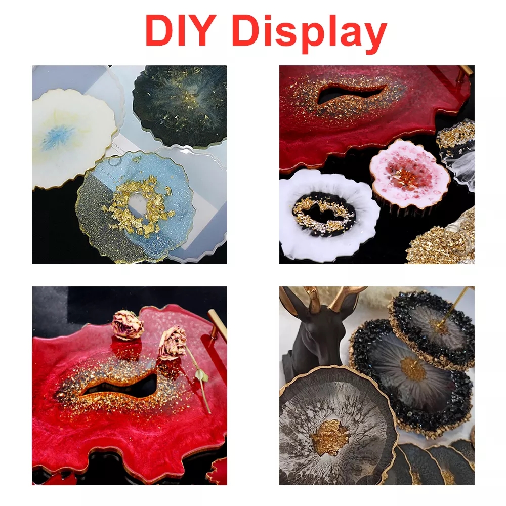 30g Broken Glass Stones Epoxy  - Jewelry Making Tutorial reseña y precio