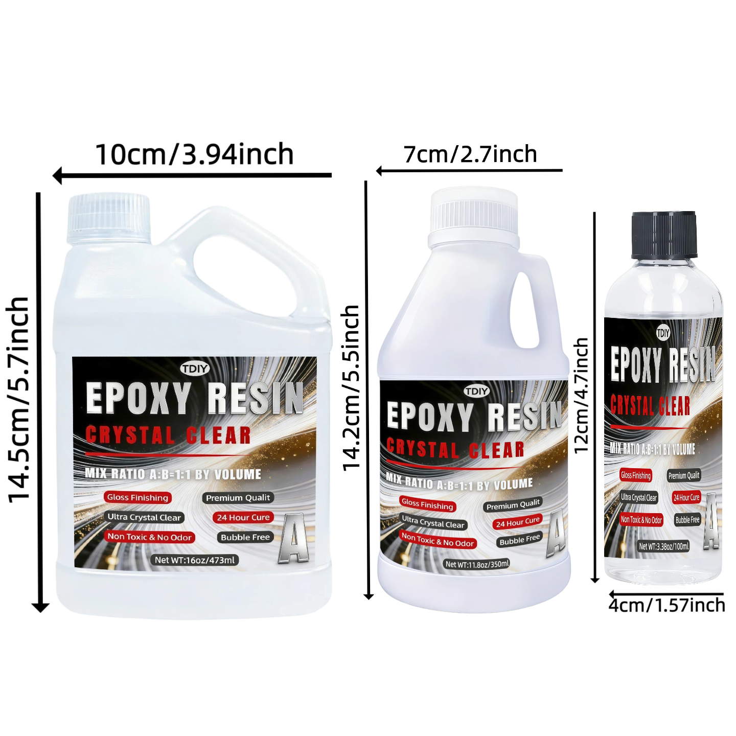 1:1 Crystal Clear Epoxy Resin  - Jewelry Making Tutorial reseña y precio