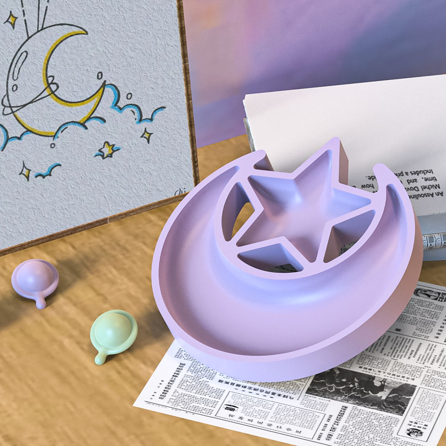 DIY epoxy resin mold star and  - Resin Mold Jewelry reseña y precio