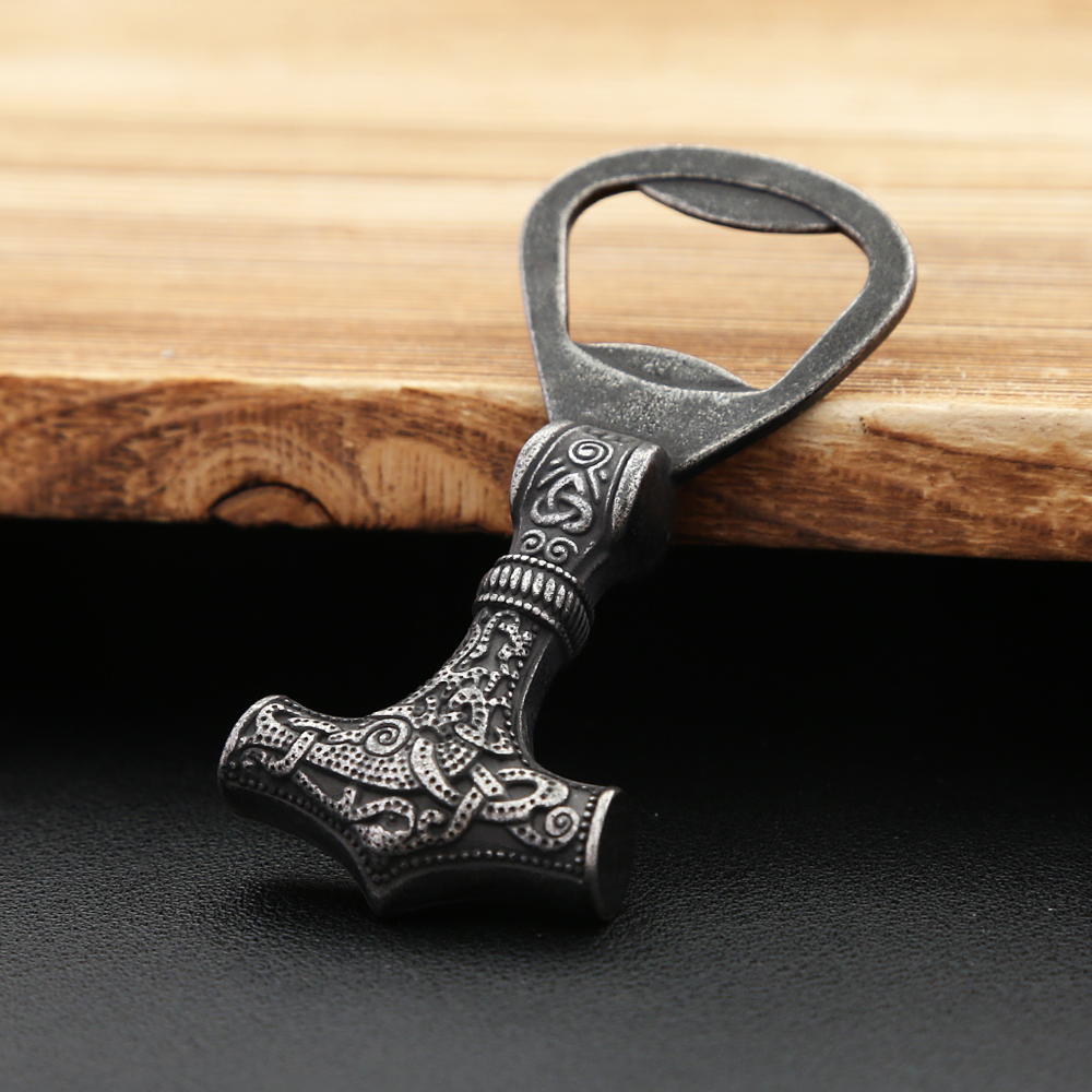 Nordic Vikings Black Thor Hamm - Jewelry Making Hammer reseña y precio