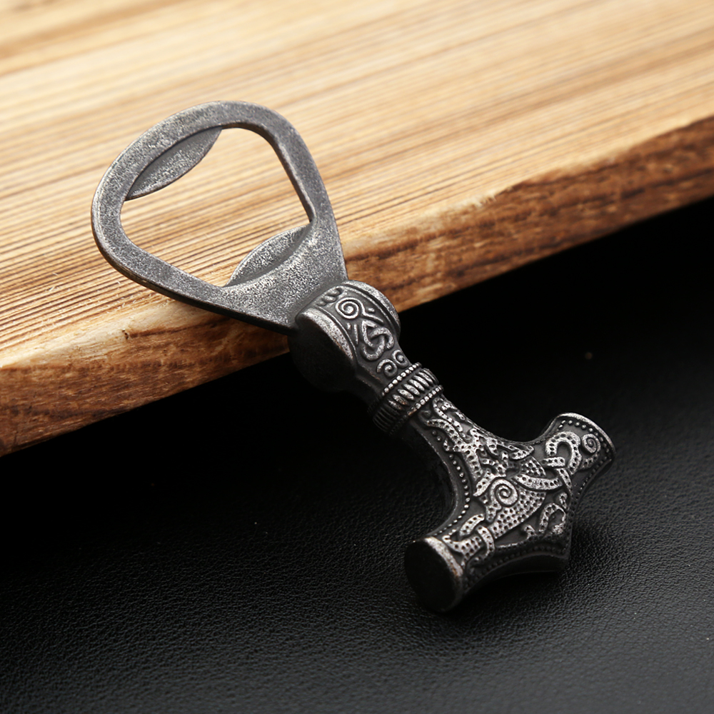 Nordic Vikings Black Thor Hamm - Jewelry Making Hammer reseña y precio