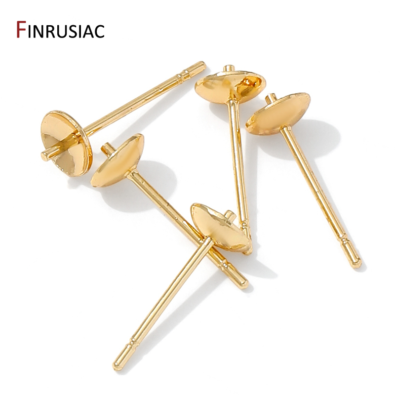 14K Gold Plated Brass Earring  - Jewelry Making With Beads reseña y precio