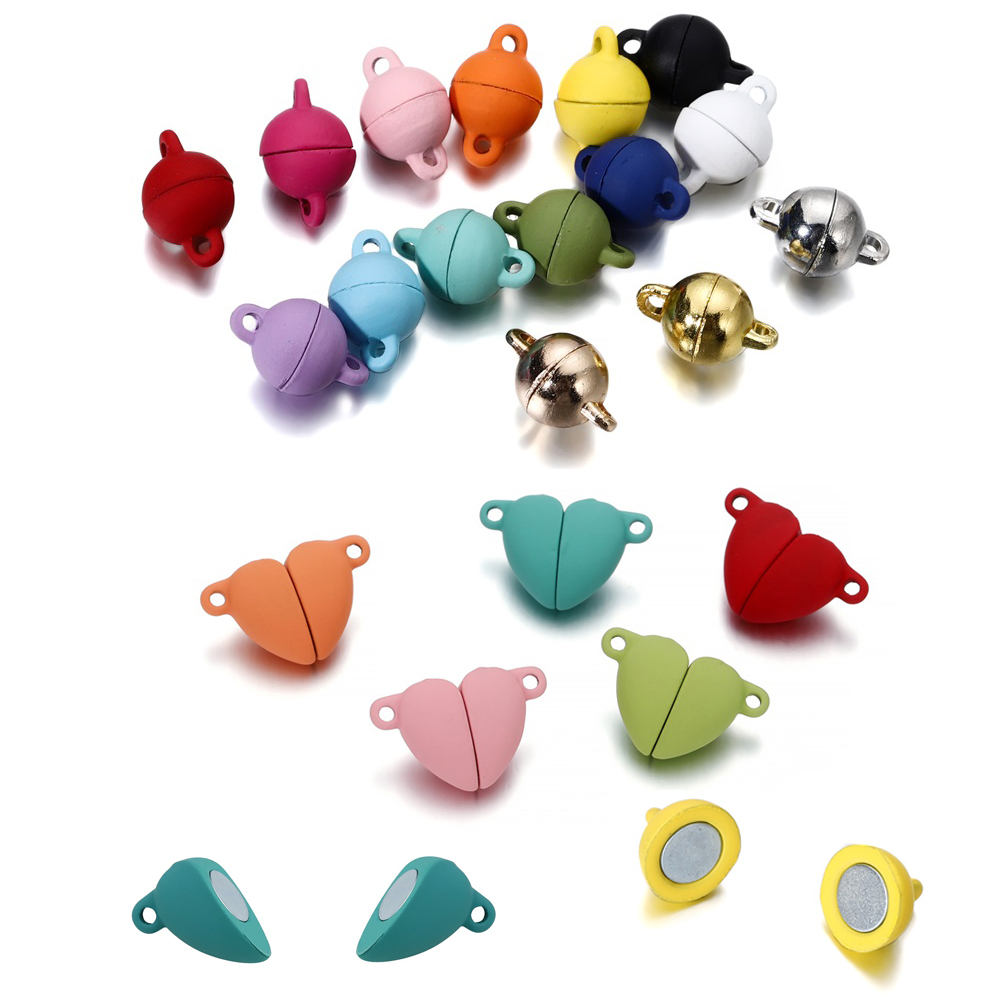 5pairs Love Heart Magnet Conne - Jewelry Making For Couples reseña y precio