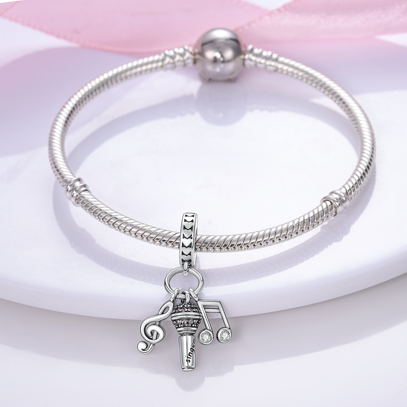 Charms 925 Sterling Silver Pla - Jewelry Making Notes reseña y precio