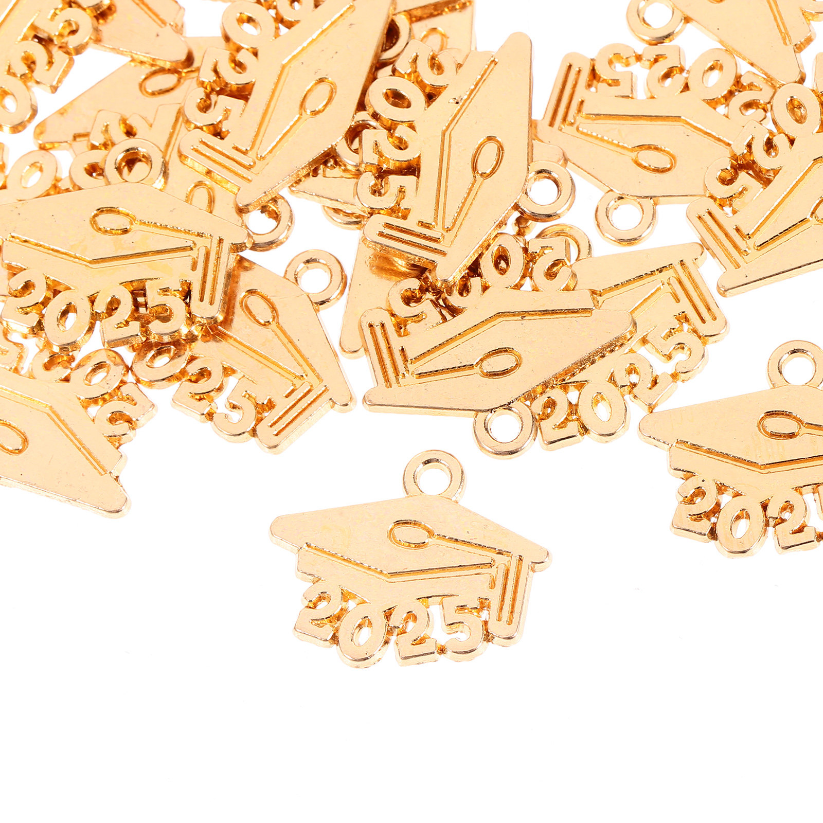 100Pcs Graduation Cap Pendants - Jewelry Making Classes reseña y precio