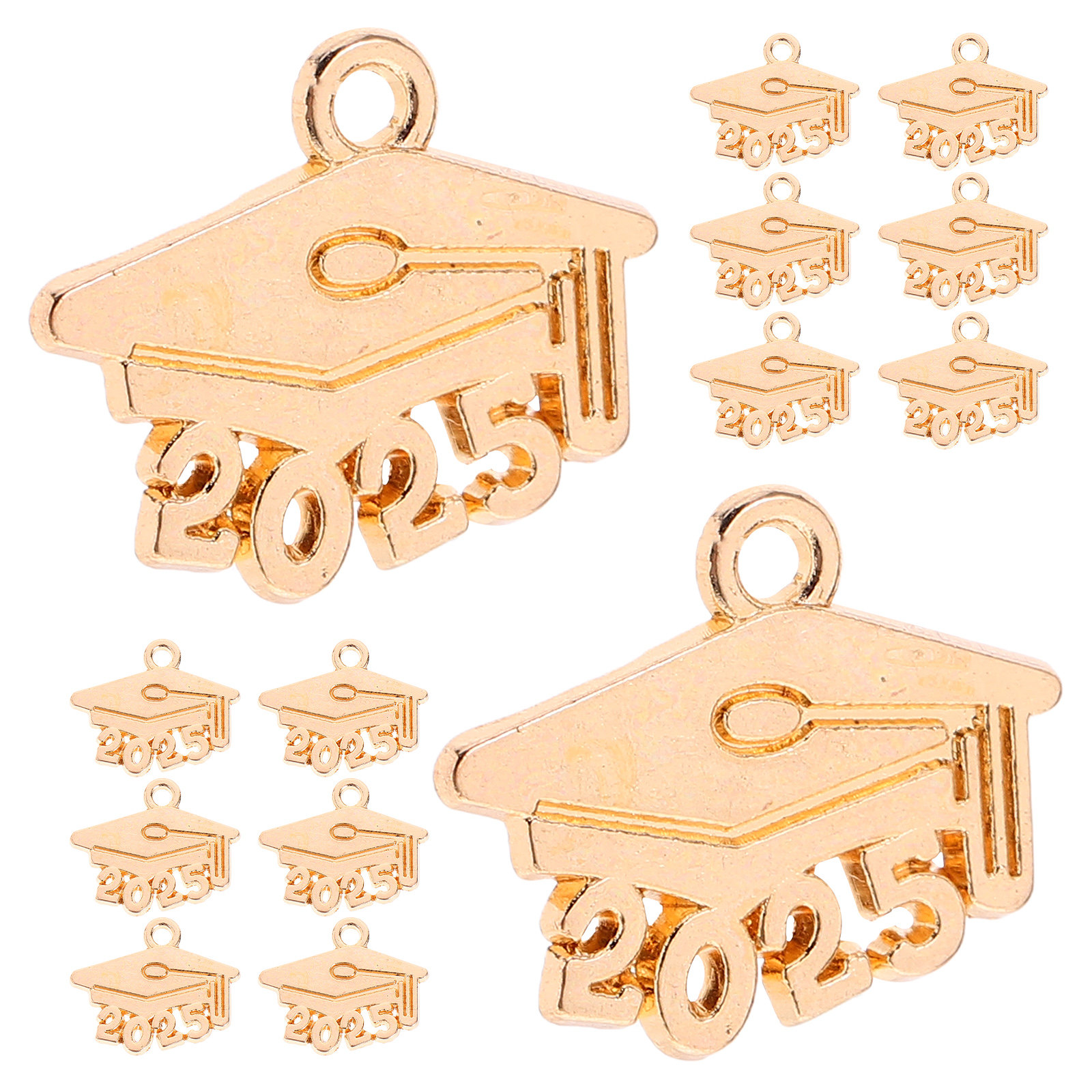 100Pcs Graduation Cap Pendants - Jewelry Making Classes reseña y precio