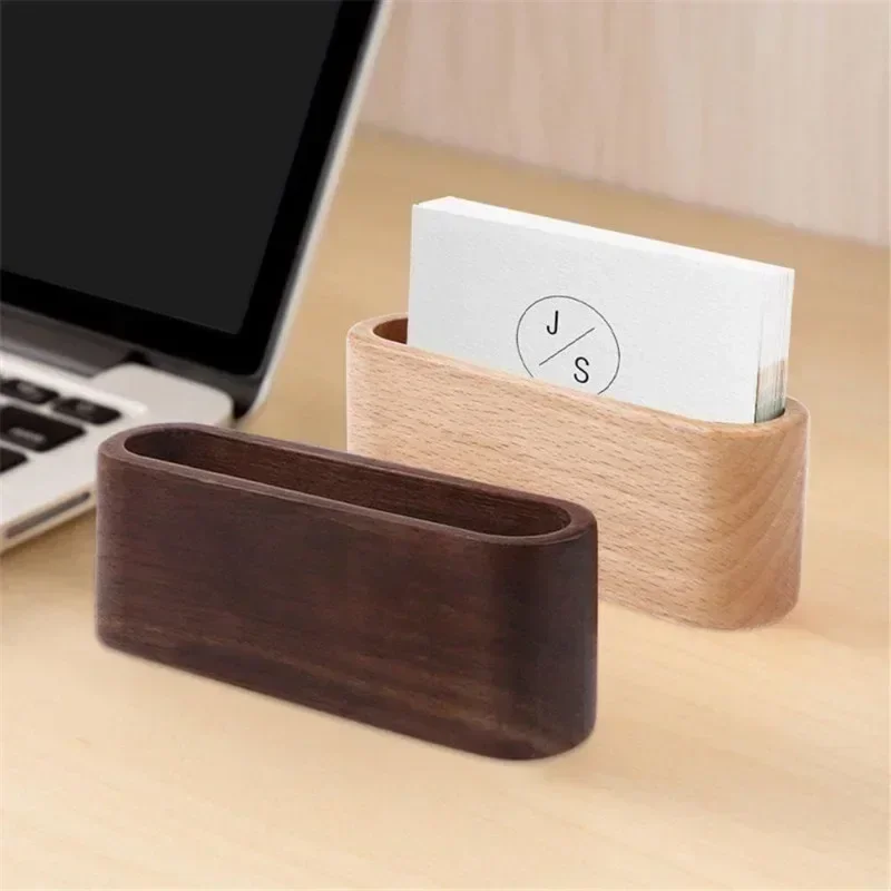 Wooden Business Card Holder No - Jewelry Making Business reseña y precio