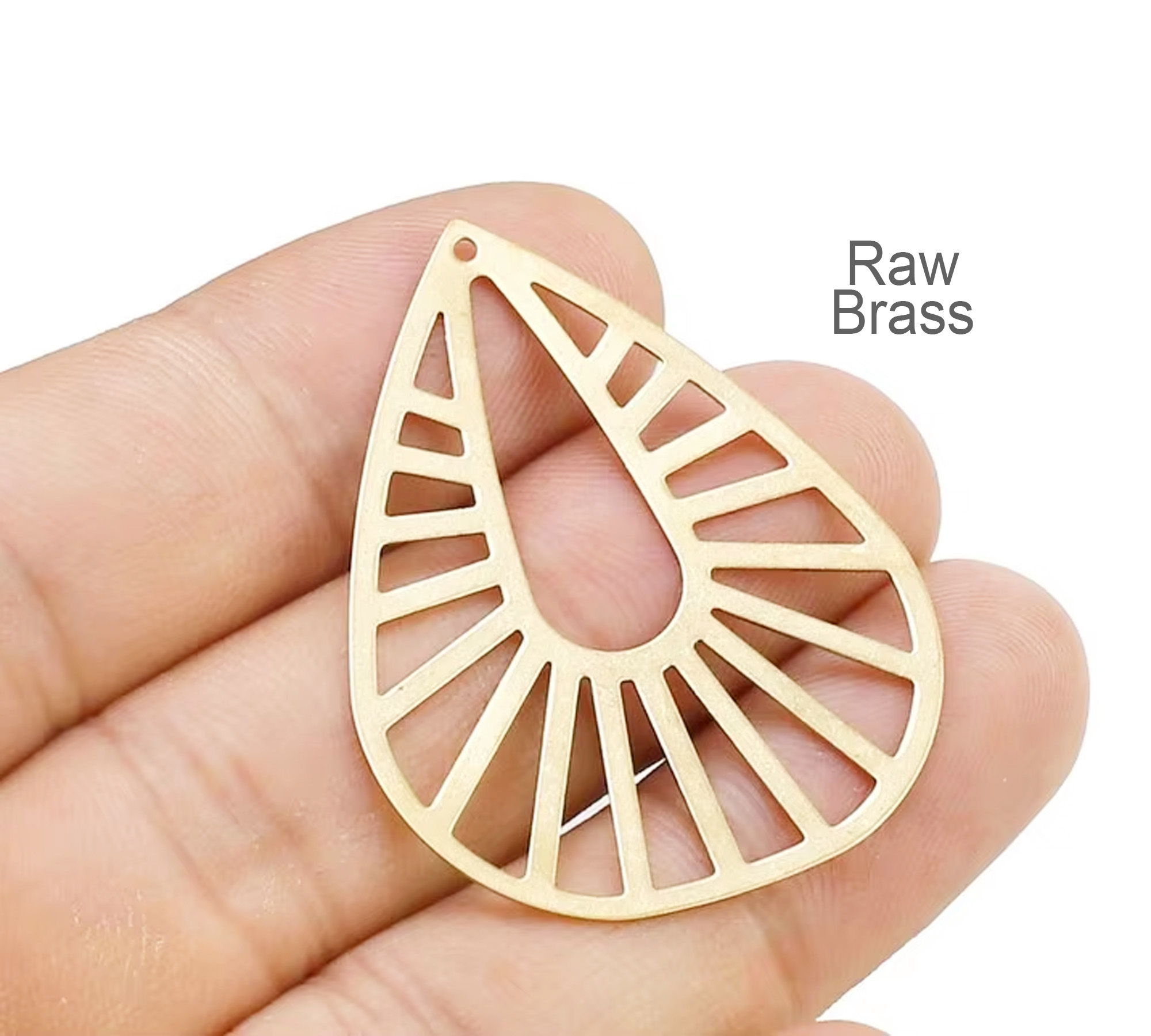 10pcs Filigree Teardrop Pendan - Jewelry Making Hammer reseña y precio