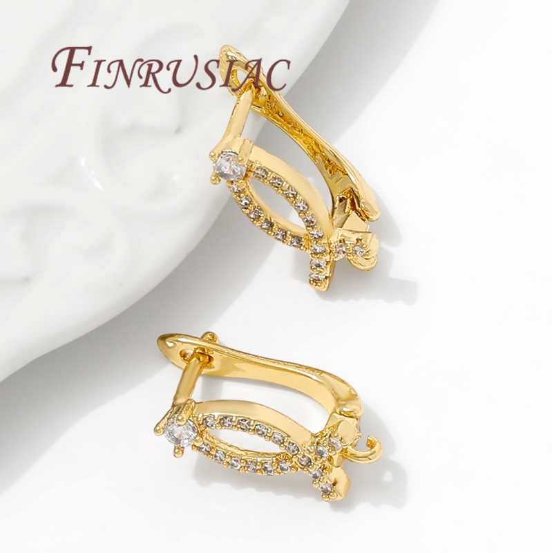 18K Gold Plated,Anti-Allergy E - Jewelry Making Earrings reseña y precio