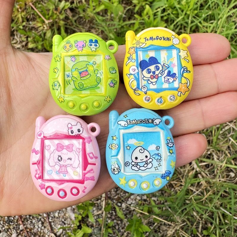 Tamagotchi double-sided printe - Jewelry Making With Beads reseña y precio