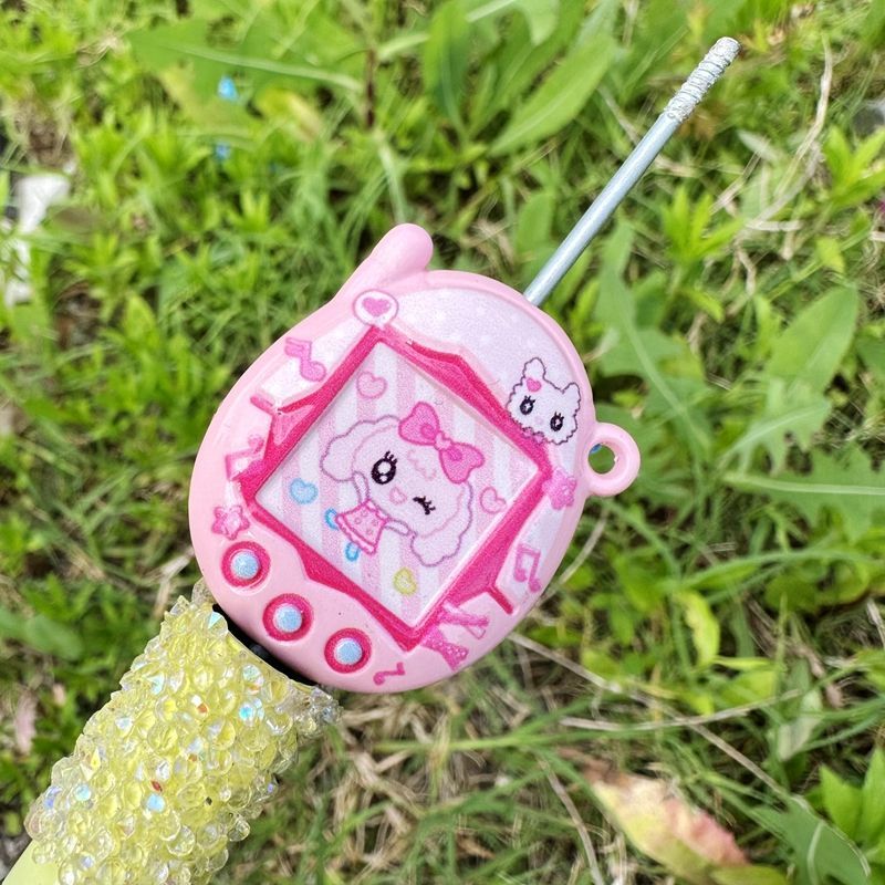 Tamagotchi double-sided printe - Jewelry Making With Beads reseña y precio
