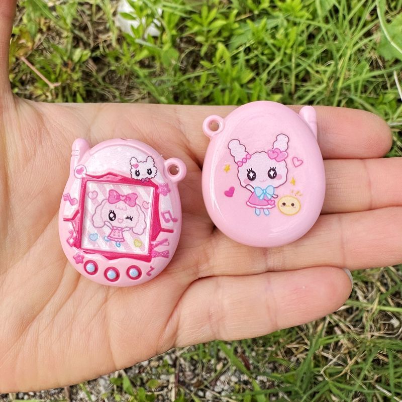 Tamagotchi double-sided printe - Jewelry Making With Beads reseña y precio