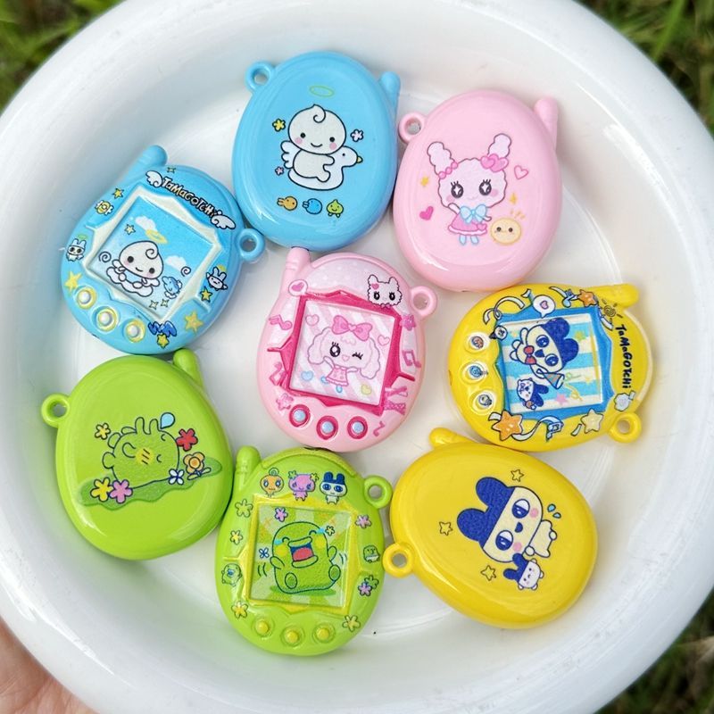 Tamagotchi double-sided printe - Jewelry Making With Beads reseña y precio
