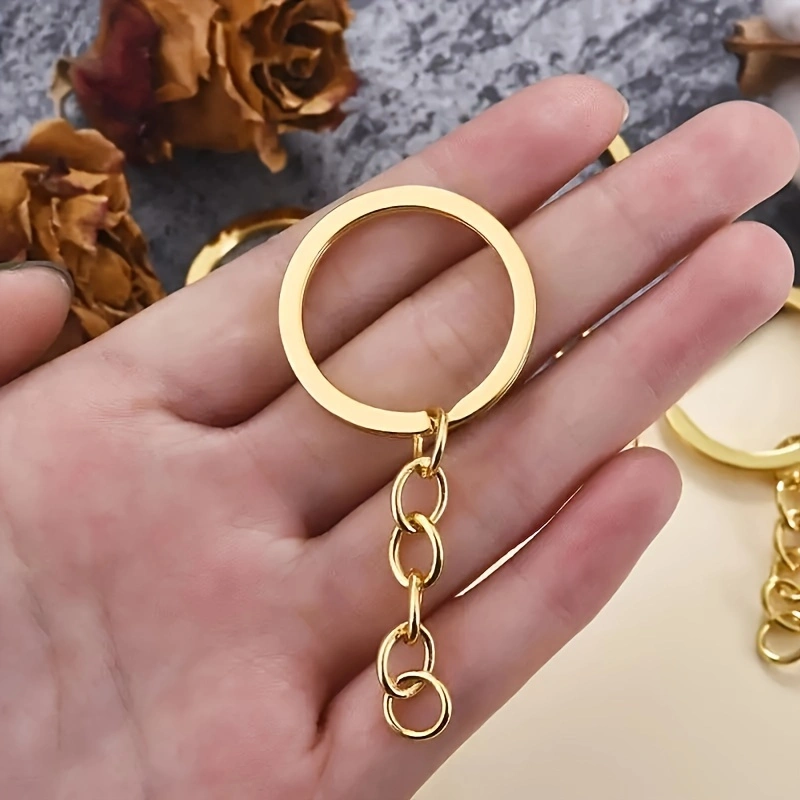120pcs DIY Keychain Jump Rings - Jewelry Making Rivets reseña y precio