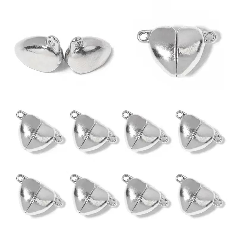 5Pairs Love Heart Magnetic Con - Jewelry Making For Couples reseña y precio