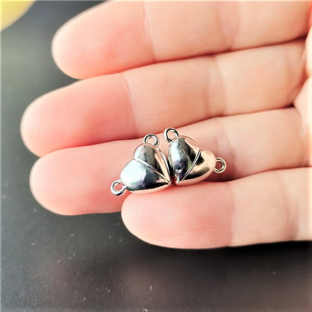 5Pairs Love Heart Magnetic Con - Jewelry Making For Couples reseña y precio