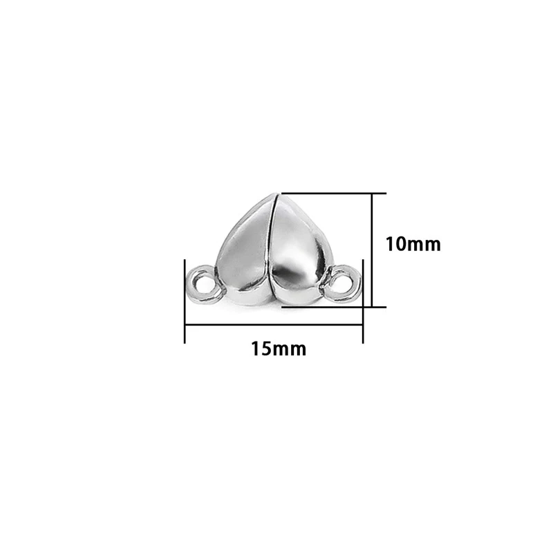 5Pairs Love Heart Magnetic Con - Jewelry Making For Couples reseña y precio