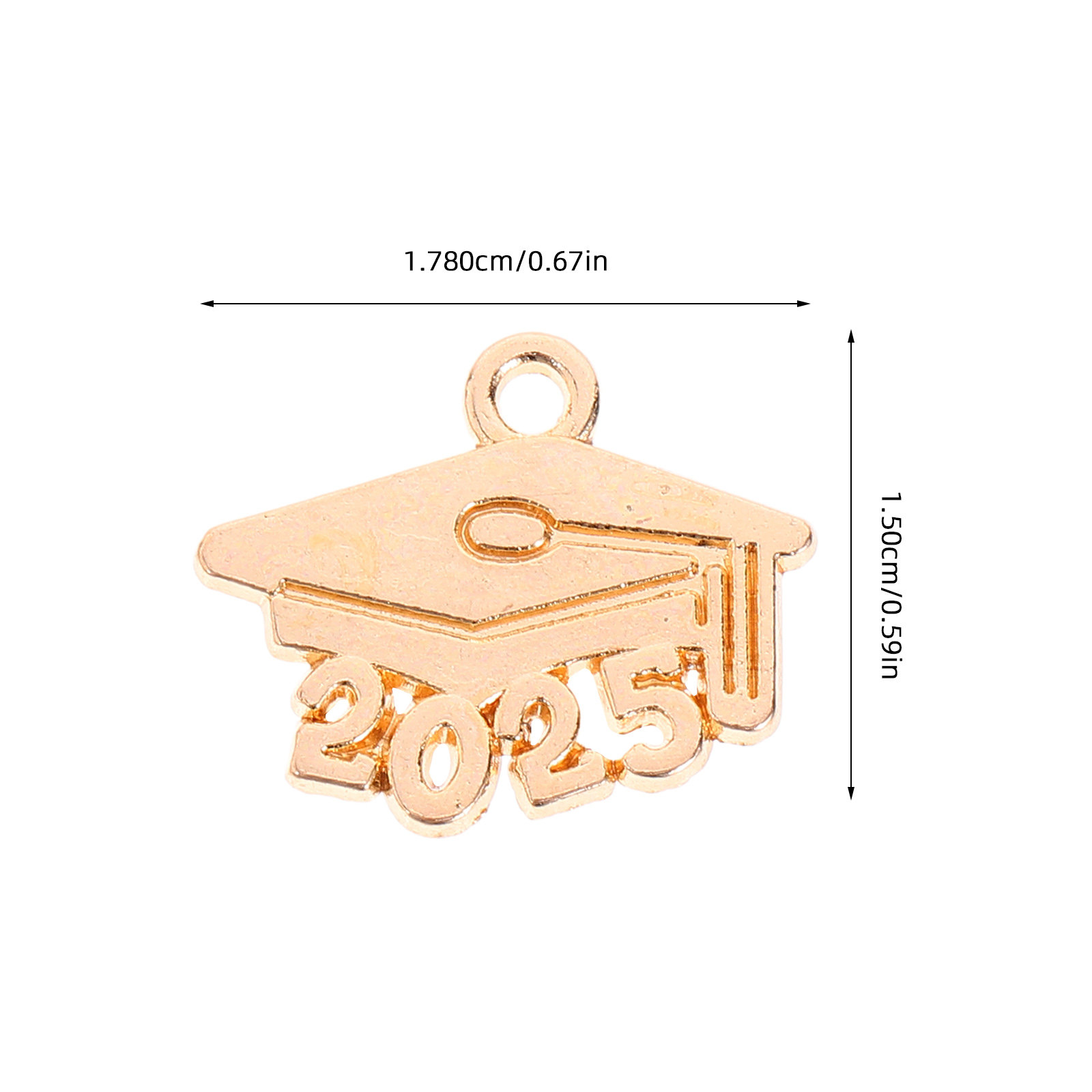 100Pcs Graduation Cap Pendants - Jewelry Making Classes reseña y precio