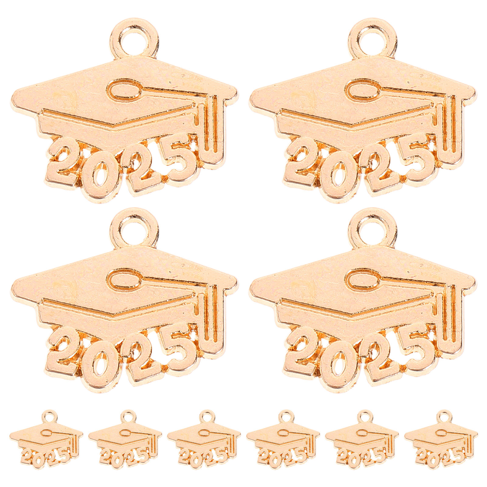 100Pcs Graduation Cap Pendants - Jewelry Making Classes reseña y precio