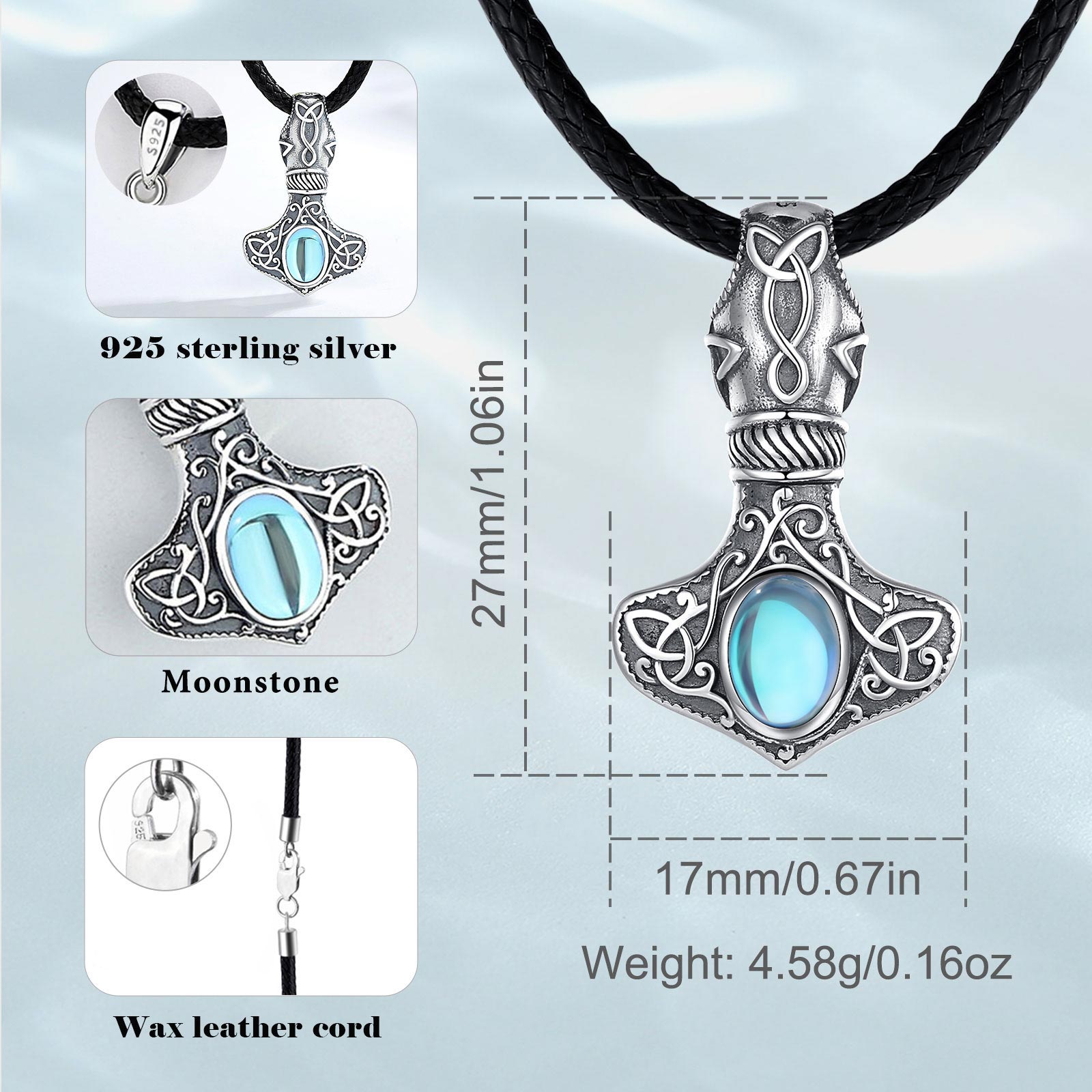 Eudora 925 Sterling Silver Nor - Jewelry Making Hammer reseña y precio