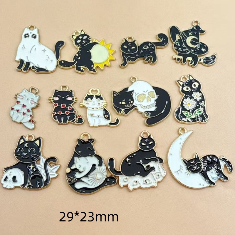 10pcs Original Alloy Enamel Bl - Jewelry Making Earrings reseña y precio