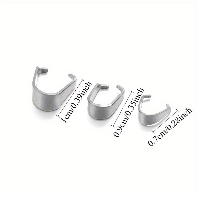 Pinch Clip Pendant Clasp Bail  - Jewelry Making Factory reseña y precio