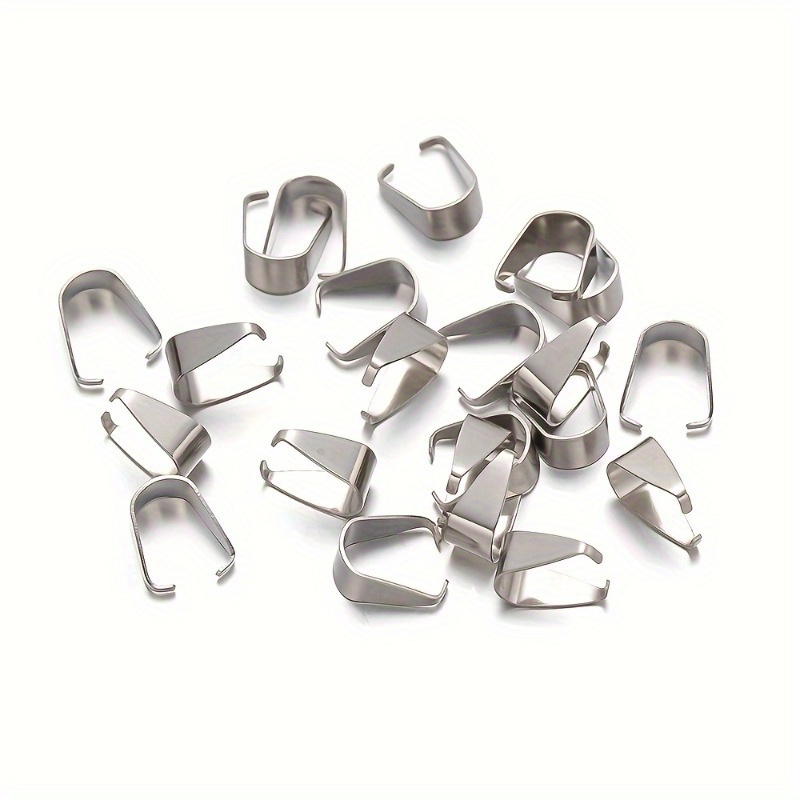 Pinch Clip Pendant Clasp Bail  - Jewelry Making Factory reseña y precio