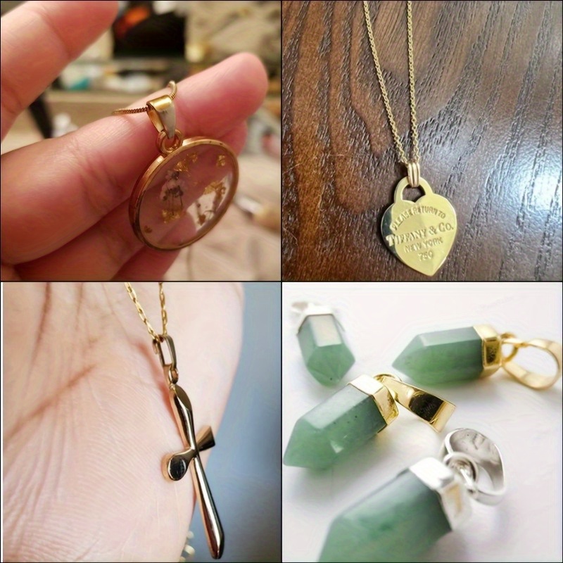 Pinch Clip Pendant Clasp Bail  - Jewelry Making Factory reseña y precio