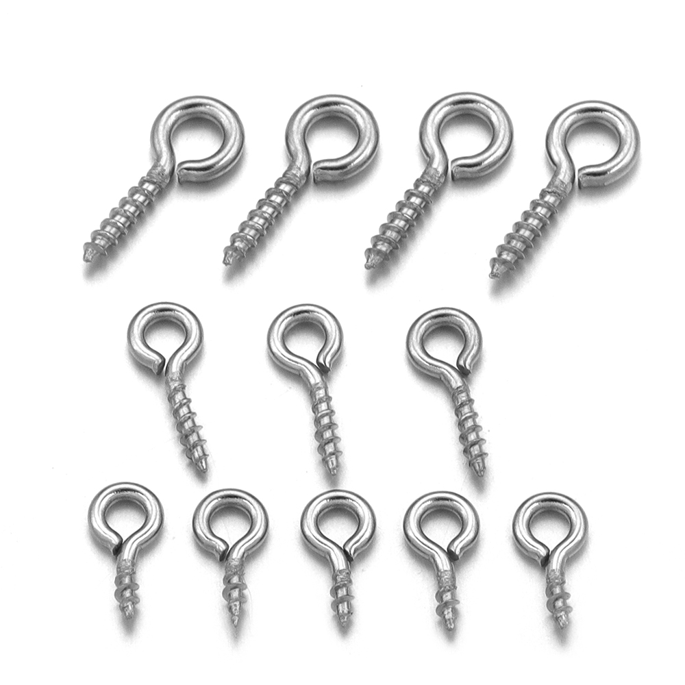 100pcs/lot Stainless Steel Min - Jewelry Making Rivets reseña y precio