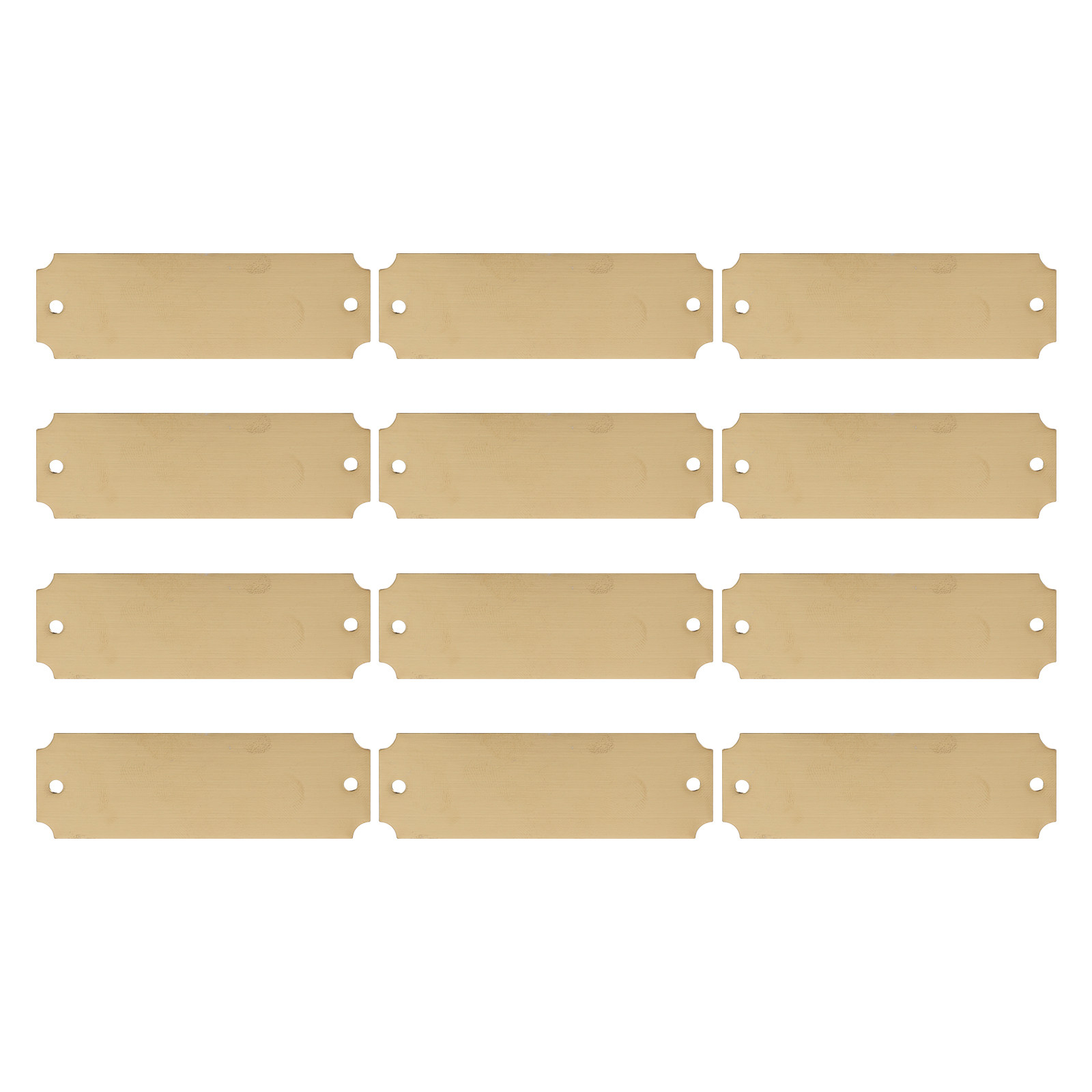 12Pcs Engraving Blank Tags Sta - Jewelry Making Business reseña y precio