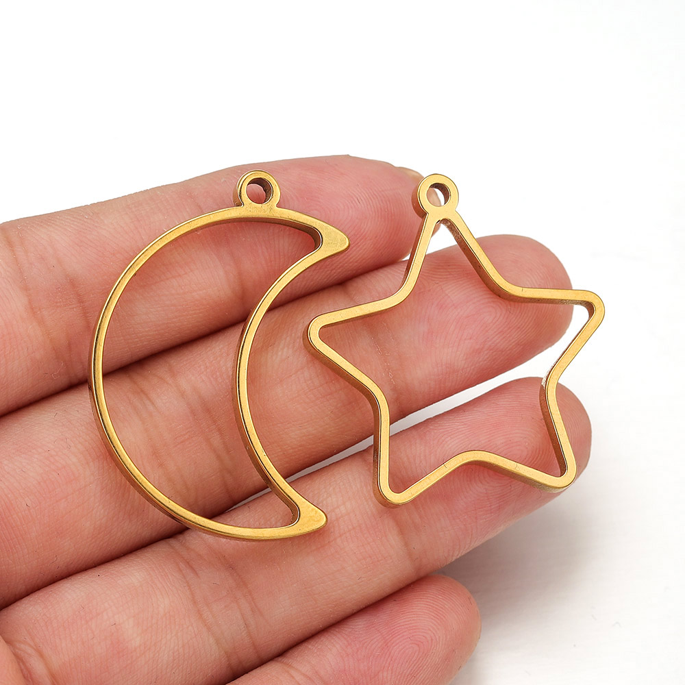 10pcs Stainless Steel Geometri - Resin Mold Jewelry reseña y precio