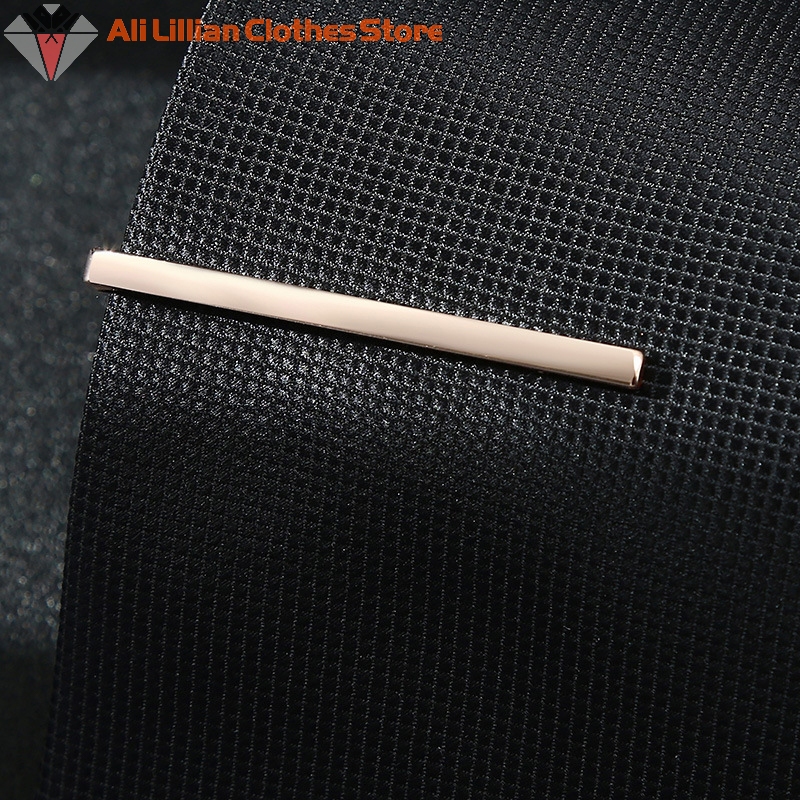 Simple Fashion Tie Clips Men'S - Jewelry Making Business reseña y precio