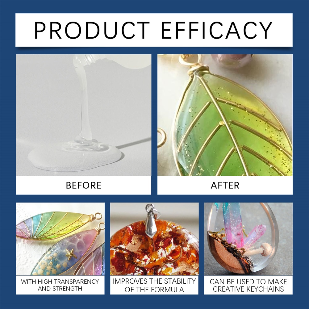 DIY Crystals Clear Epoxys Resi - Resin Mold Jewelry reseña y precio