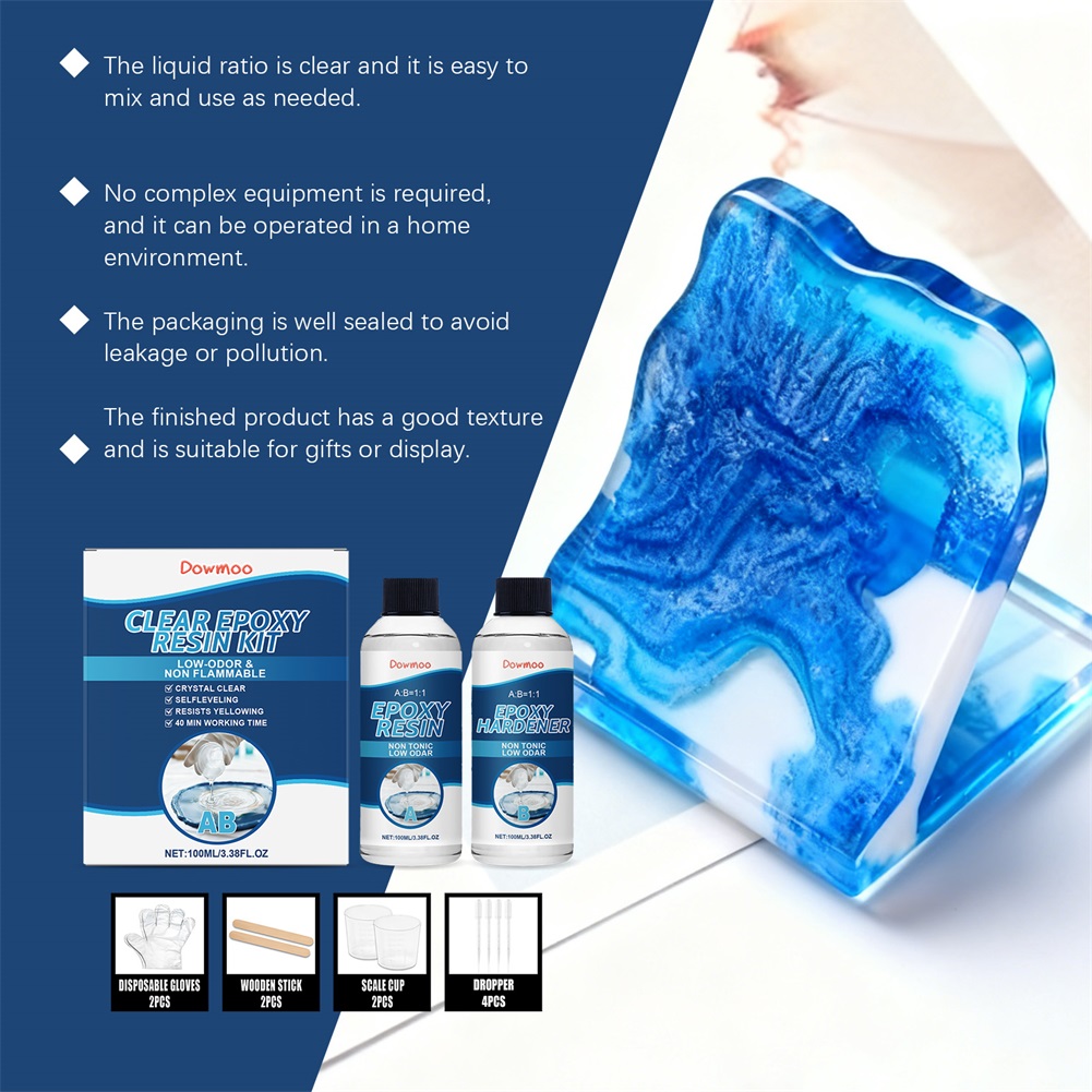 DIY Crystals Clear Epoxys Resi - Resin Mold Jewelry reseña y precio