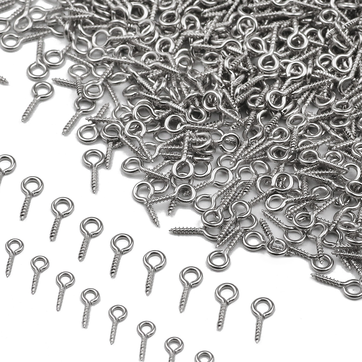 100pcs 4x8/5x10/5x12mm Stainle - Jewelry Making Rivets reseña y precio